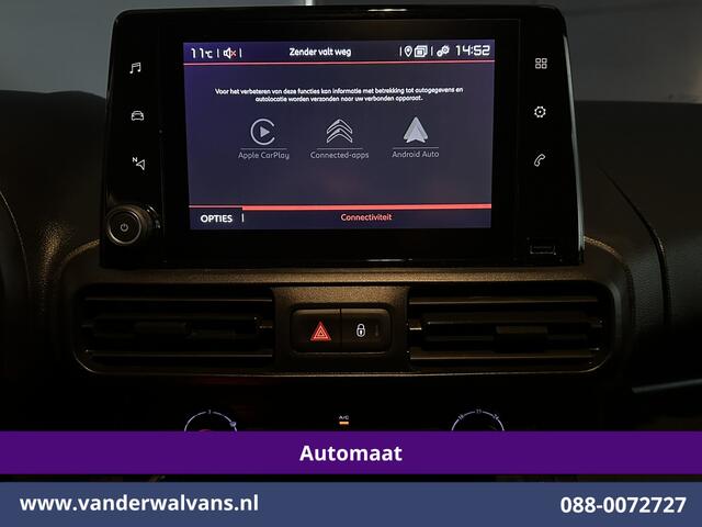 Citroen BERLINGO 1.2 PureTech 130pk Automaat Benzine L1H1 Inrichting Euro6 Airco | Navigatie | Camera | Apple Carplay | Cruisecontrol Android Auto, Parkeersensoren