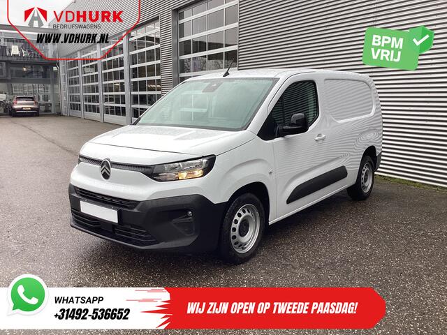 Citroen BERLINGO 1.5 HDi 100 pk L2 Carplay/ Stoelverw./ 3Pers./ Virtual Cockpit/ Climate/ Keyless/ Navi/ Camera/ Cruise/ PDC