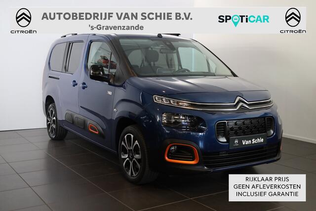 Citroen BERLINGO XL PT 130 Shine Automaat-8 7 zits | Trekhaak | Camera | Sensoren v+a