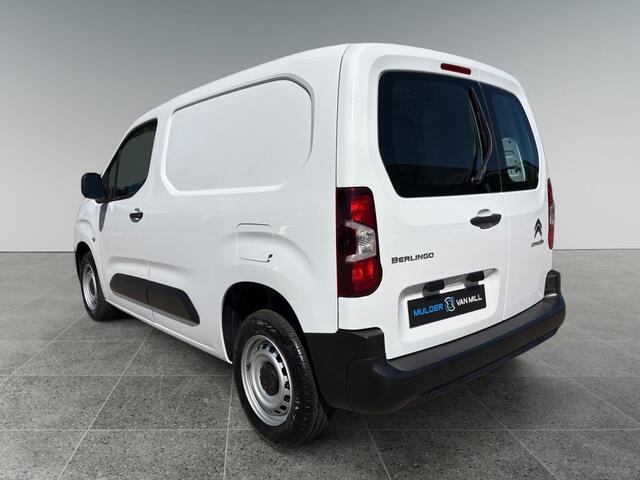 Citroen BERLINGO L1 1.5 BlueHDi 100pk | BPM vrij | Achterdeuren met ramen | Raam in tussenschot | Airco | Cruise control | Bluetooth Radio | Multimedia | Houten vloer in laadruimte | voor ¤21.995 ex. BTW rijklaar
