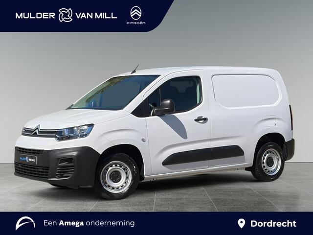 Citroen BERLINGO L1 1.5 BlueHDi 100pk | BPM vrij | Achterdeuren met ramen | Raam in tussenschot | Airco | Cruise control | Bluetooth Radio | Multimedia | Houten vloer in laadruimte | voor ¤21.995 ex. BTW rijklaar