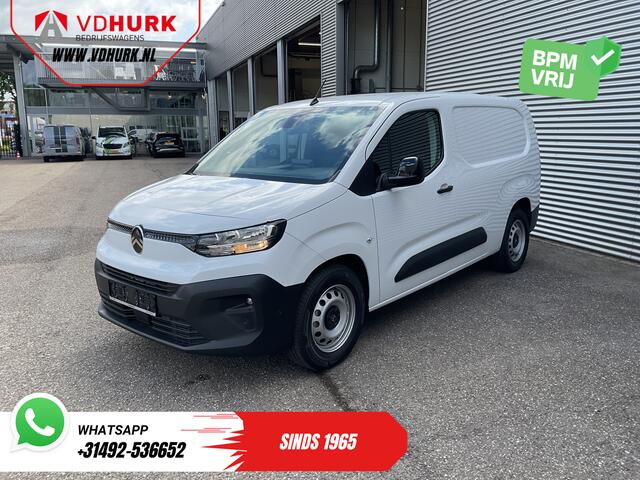 Citroen BERLINGO e-Berlingo 50 kWh 345 km WLTP L2 Carplay/ Snellader/ Standkachel/ 3Pers/ Navi/ Camera/ Cruise/ PDC