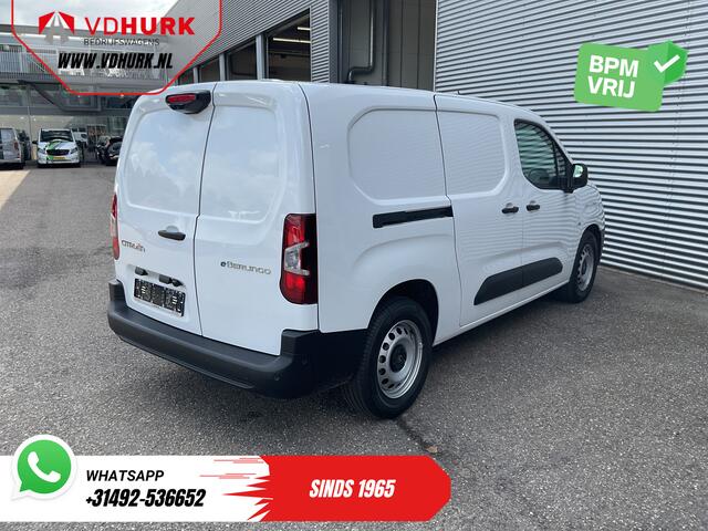 Citroen BERLINGO e-Berlingo 50 kWh 345 km WLTP L2 Carplay/ Snellader/ Standkachel/ 3Pers/ Navi/ Camera/ Cruise/ PDC