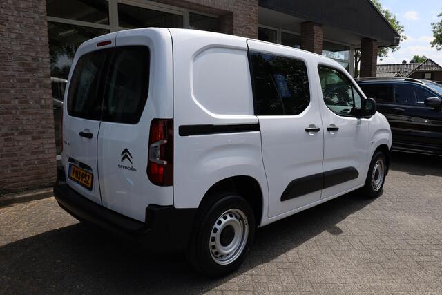 Citroen BERLINGO 1.2 PureTech Control CRUISE AIRCO PDC BETONPLEX ZIJDEUR+RUIT TUSSENSCHOT ENZ.