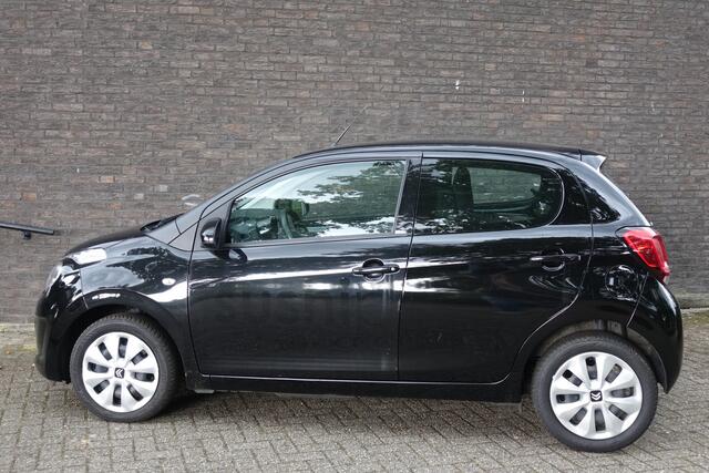 Citroen C1 1.0 VTi Feel, zwart, 5 deurs, airco, camera Inclusief BTW Inclusief 1 jaar garantie