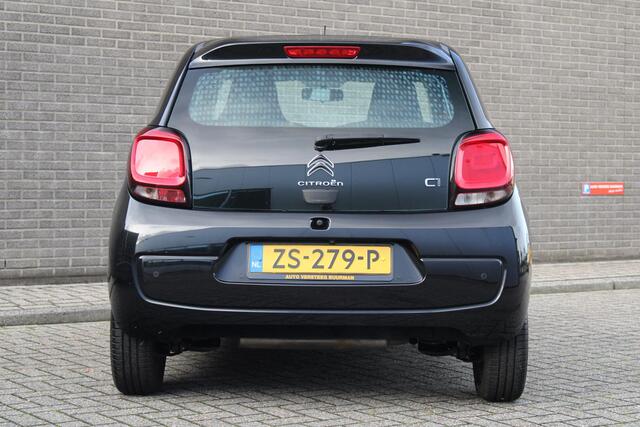Citroen C1 1.0 VTi Airscape Shine Automaat, Elektr. Schuif/Kantel dak, Airco, Achteruitrijcamera, Applecarpl./Andr. Auto, 15''inch LM velgen