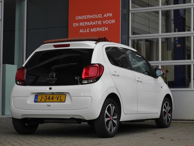Citroen C1 1.0 VTi Airscape Shine | Cabrio dak | Achteruitrijcamera | Climate control | Lichtmetalen velgen | 5 deurs | Extra getint glas
