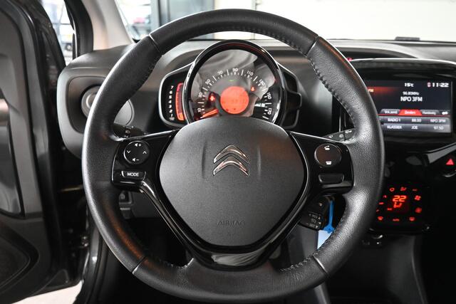 Citroen C1 1.0 VTi Shine Clima Carplay Camera LED Licht metaal 1e Eigenaar Rijklaarprijs Inruil Mogelijk!