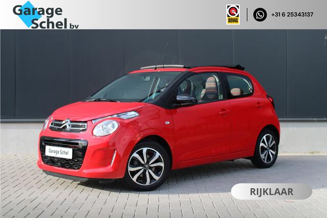 Citroen C1 1.0 VTi Airscape Shine 72pk - Cabrio - Camera - Cruise - Navi - Airco - Rijklaar