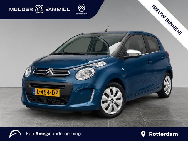 Citroen C1 5-deurs Feel 1.0 e-VTi 72pk | APPLE CARPLAY / ANDROID AUTO | CAMERA | EXTRA GETINT RAMEN | LEDER STUUR | ISOFIX |