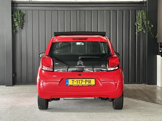 Citroen C1 1.0 VTi Shine Cabrio | Automaat | Carplay | Achteruitrijcamera | Stoelverwarming | LMV 15 |