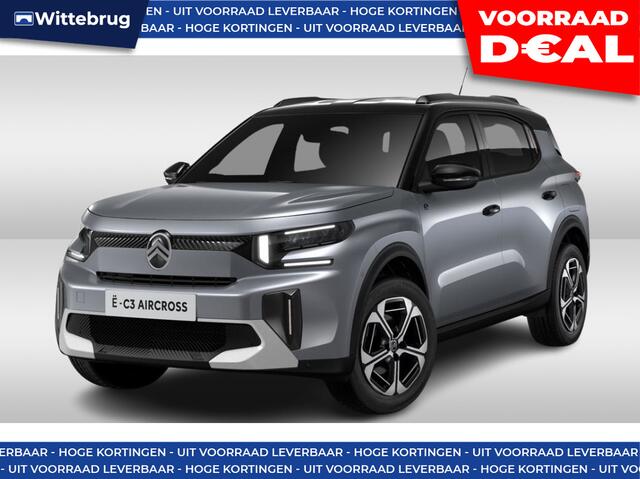 Citroen C3 E-C3 Aircross Max 113pk 44 kWh DIRECT LEVERBAAR - GRATIS WALLBOX LAADPAAL
