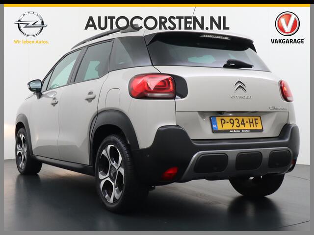 Citroen C3 Aircross T111PK Automaat Panoramadak Apple Carplay Android Auto Navi Ecc 360°Camera Cruise Control Stoelverwarming S&S Shine PDC DAB+ Regen-Lichtsensor Bluetooth Connect Box PureTech Zeer complete Aircross met automaat!