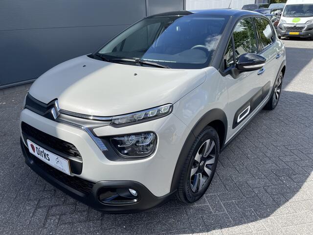 Citroen C3 82pk Max (Camera - Keyless Entry - LED - Apple Carplay - Navigatie - Automatische Airco - Parkeersensoren)