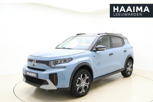 Citroen C3 Ë-C3 Aircross Plus 113pk 44 kWh 100% Elektrisch | Camera | Airco | Cruise Control | Bluetooth | Two Tone Perla Nera Black | Nieuw uit voorraad leverbaar | Voorraad