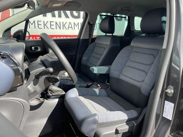 Citroen C3 Aircross 1.2 PureTech Shine 16"/Camera/Keyless/Head-up/Dodehoek/Grip Control/Navigatie/Apple Carplay & Android Auto/Climate/Cruise/PDC v+a