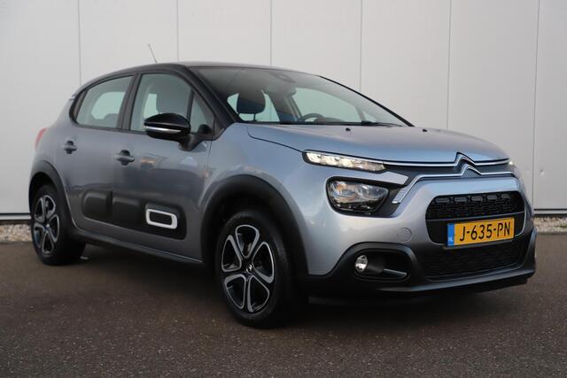 Citroen C3 1.2 PureTech Feel Carplay Android Navigatie Climate Cruise Control Rijstrooksensor Parkeersensor All-season banden!