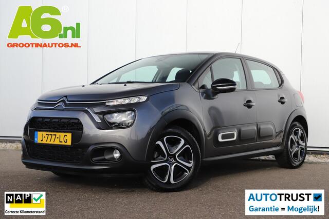 Citroen C3 1.2 PureTech Feel Navigatie Carplay Android Climate Cruise Control Rijstrooksensor Parkeersensor All-season banden!