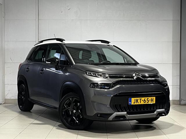 Citroen C3 Aircross Shine Pack 1.2 Turbo 110pk | LEDER | STOELVERW. | KEYLESS ENTRY | HEAD-UP DISPLAY | 17" LM-VELGEN | NAVI | CAMERA | ALL-SEASONBANDEN