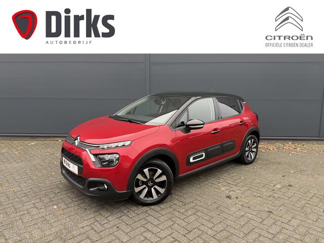Citroen C3 82pk Max (Camera - Keyless Entry - LED - Automatische Airco - Navigatie - Apple Carplay - Parkeersensoren)