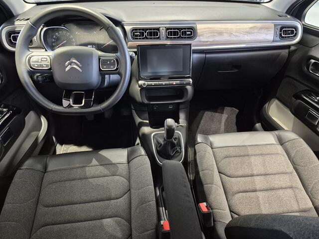 Citroen C3 1.2 PureTech C-Series | Climate Control | Navigatie via Apple Carplay of Android Auto | Parkeersensoren achter| Cruise Control | Interieur met Houtlook en Frisse kleuren !!