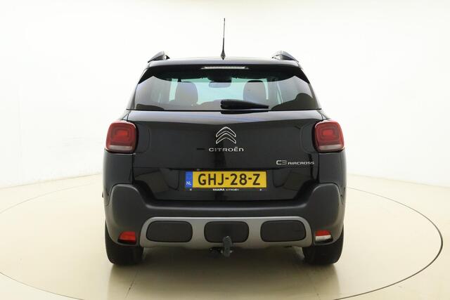 Citroen C3 Aircross 1.2 PureTech Shine Pack Business 130 PK | Automaat | Lederen bekleding | Stoelverwarming | Trekhaak | Camera | Navigatie | Mirror Screen | 1e eigenaar