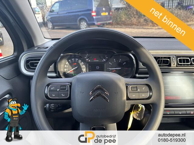 Citroen C3 1.2 PureTech C-Series GARANTIE/CARPLAY/CLIMA/CRUISE/LICHTMETAAL/PDC rijklaarprijs!