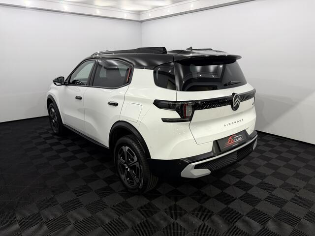 Citroen C3 Aircross 1.2 Hybrid 145pk Max Camera, Half leder, Apple carplay, Cruise control, Rijstrook correctie, Lichtmetalen velgen, 2 jaar garantie