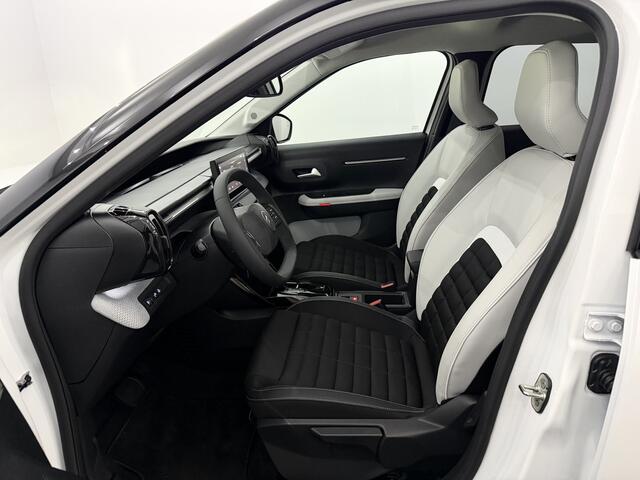 Citroen C3 Aircross 1.2 Hybrid 145pk Max Camera, Half leder, Apple carplay, Cruise control, Rijstrook correctie, Lichtmetalen velgen, 2 jaar garantie