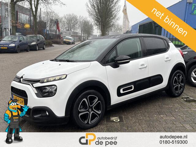 Citroen C3 1.2 PureTech Feel GARANTIE/CARPLAY/CLIMA/CRUISE/PARK.SENS. V+A/LICHTMETAAL rijklaarprijs!