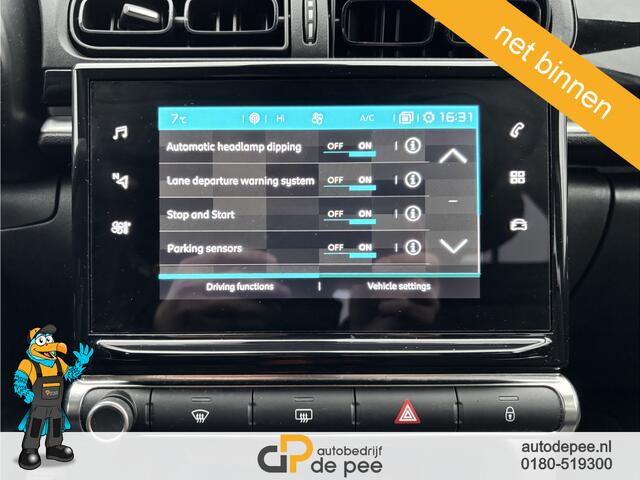 Citroen C3 1.2 PureTech Feel GARANTIE/CARPLAY/CLIMA/CRUISE/PARK.SENS. V+A/LICHTMETAAL rijklaarprijs!