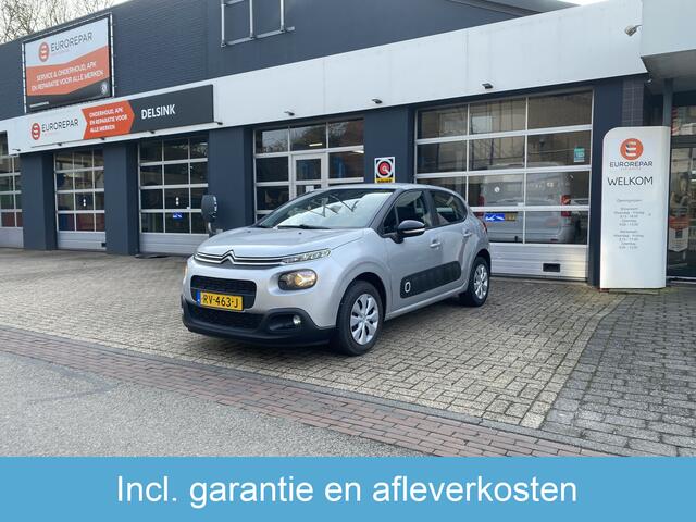 Citroen C3 1.2 PureTech Feel All-in Prijs Airco/Cruise/Bluetooth Eurorepar