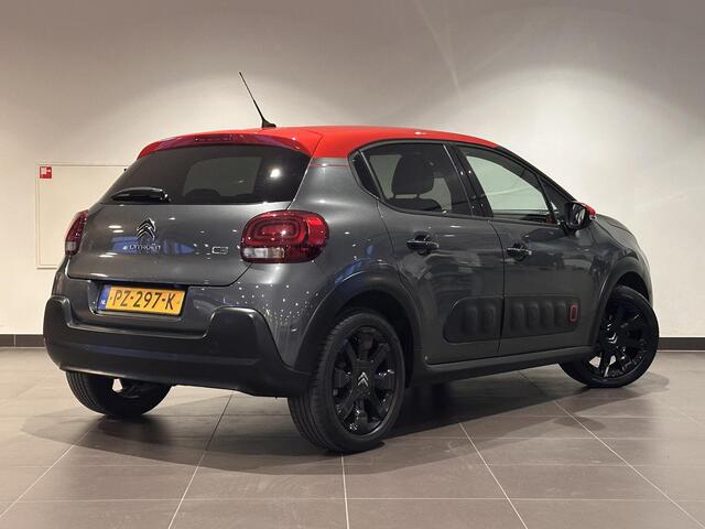 Citroen C3 Shine 1.2 Turbo 110pk | TWO-TONE! | KEYLESS | CAMERA | NAVI | APPLE CARPLAY / ANDROID AUTO | DONKER GLAS | DODEHOEK WAARSCHUWING | ISOFIX |