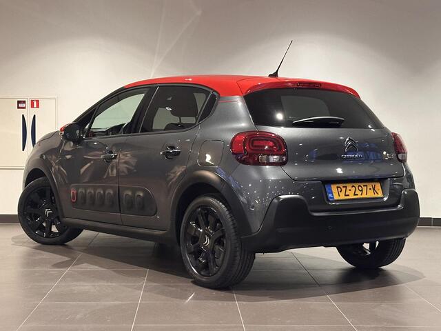 Citroen C3 Shine 1.2 Turbo 110pk | TWO-TONE! | KEYLESS | CAMERA | NAVI | APPLE CARPLAY / ANDROID AUTO | DONKER GLAS | DODEHOEK WAARSCHUWING | ISOFIX |