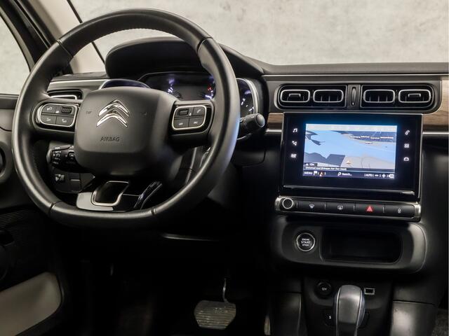 Citroen C3 1.2 PureTech Shine Automaat (APPLE CARPLAY, GROOT NAVI, CAMERA, KEYLESS, LEDER, SPORTSTOELEN, GETINT GLAS, CRUISE, NIEUWE APK, NIEUWSTAAT)