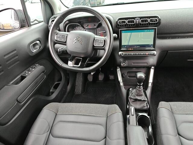 Citroen C3 Aircross 1.2 PureTech S&S Shine ALL-INRIJKLAARPRIJS/Camera/Navi/Lederen bekleding/Keyless/16"Velgen