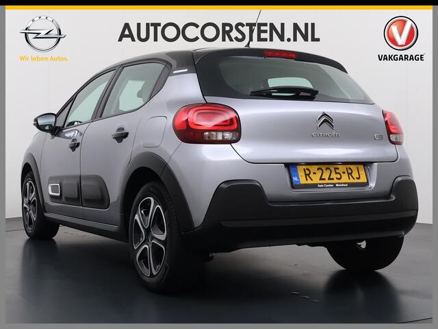 Citroen C3 1.2I Navi* Ecc Stoelverwarming Apple Carplay Android Auto Cruise Control Shine Business Mirrorlink Led Lmv Regen-Lichtsensor Keyless Verkeersbord detectie Origineel Nederlandse Auto