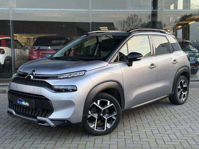 Citroen C3 Aircross 1.2 SHINE 130PK | Automaat | Pano | 1/2 Leer | 17" | Carplay | Interesse in een bezichtiging of proefrit, bel of app met 06-24282842 / 06-42130156
