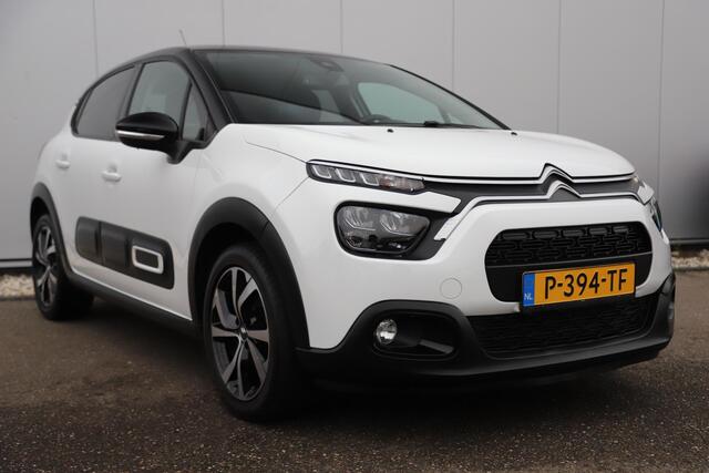Citroen C3 1.2 PureTech Shine Navigatie Achteruitrijcamera 17 inch LMV Carplay Android Climate Cruise Control Rijstrooksensor Parkeersensor