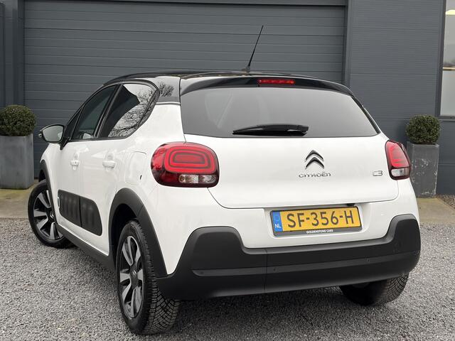 Citroen C3 1.2 PureTech S&S Shine Automaat,Camera,Navi,Pdc,Rijstrooksensor,Recent beurt gehad,Clima,Cruise,Lm velgen,110pk,N.A.P,Apk tot 02-2027