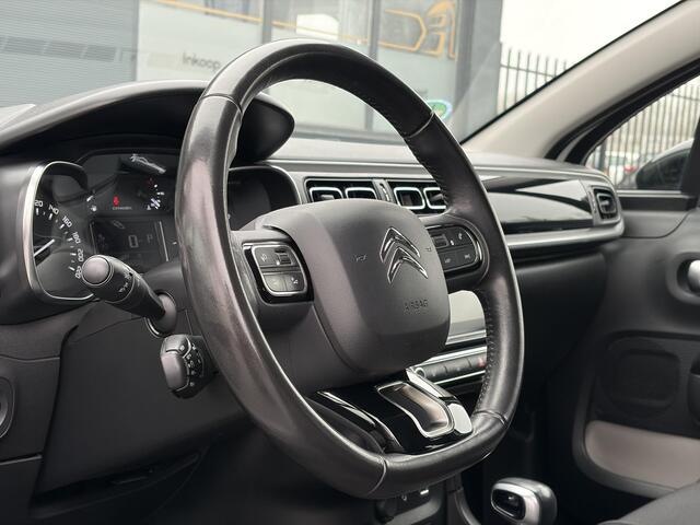 Citroen C3 1.2 PureTech S&S Shine Automaat,Camera,Navi,Pdc,Rijstrooksensor,Recent beurt gehad,Clima,Cruise,Lm velgen,110pk,N.A.P,Apk tot 02-2027