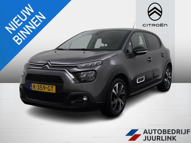 Citroen C3 1.2T 110pk Shine H.Leder/Nav/Camera/Ecc /Carplay/El.Pakket/Cruise
