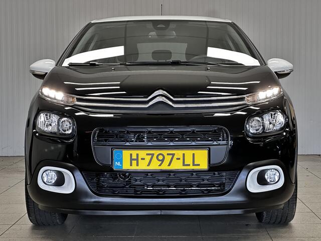 Citroen C3 1.2 PureTech S&S Feel Edition/ Two-Tone/ Grootlicht Assist./ Apple + Android/ Navi/ Lane-Assist./ DAB+/ Clima/ Cruise/ Bluetooth/ Multi. Stuur/ Mistl./ PDC/ LED Dagrijverl./ Extra getint glas.
