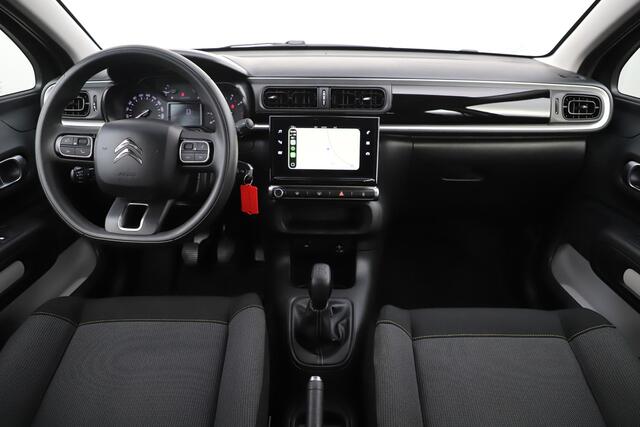 Citroen C3 1.2 PureTech Feel Carplay Android Navigatie Climate Cruise Control Rijstrooksensor Parkeersensor All-season banden!
