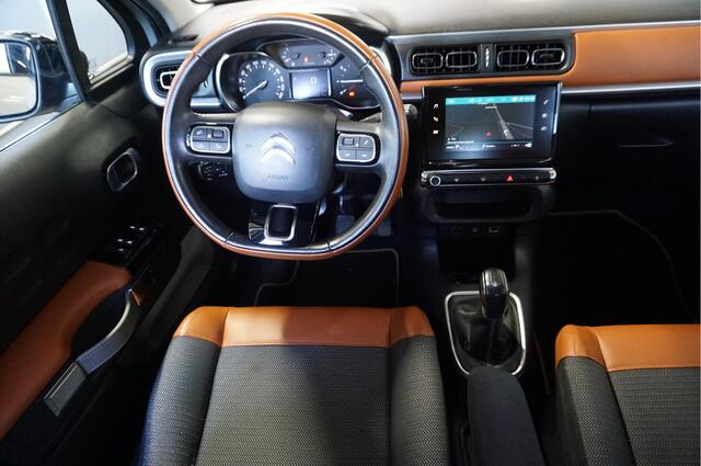 Citroen C3 1.2 PureTech 110pk Shine + Navi/ Carplay/ Camera/ 17inch/ Schitterend/ Garantie!