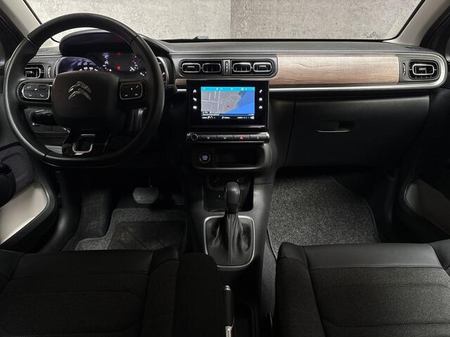 Citroen C3 1.2 PureTech Shine Automaat (APPLE CARPLAY, GROOT NAVI, CAMERA, GETINT GLAS, SPORTSTOELEN, LM VELGEN, KEYLESS, CRUISE, NIEUWE APK, NIEUWSTAAT)