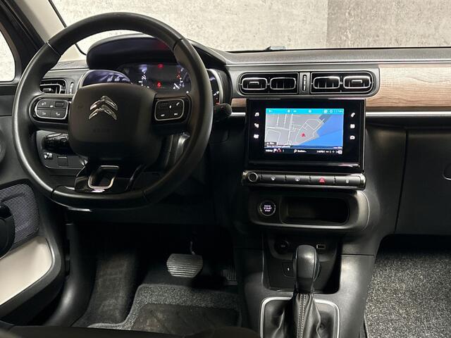 Citroen C3 1.2 PureTech Shine Automaat (APPLE CARPLAY, GROOT NAVI, CAMERA, GETINT GLAS, SPORTSTOELEN, LM VELGEN, KEYLESS, CRUISE, NIEUWE APK, NIEUWSTAAT)