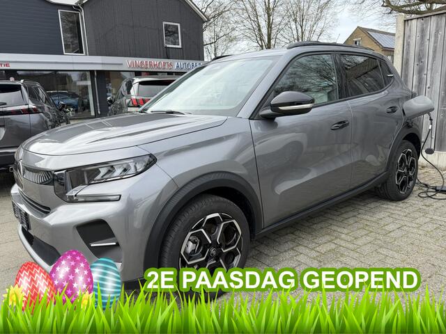 Citroen C3 Ë-C3 Max 113pk 44 kWh 100% Elektrisch * Navigatie * Climate & Cruise Control * Supermooi * L.M. Velgen * Achteruitrij Camera * Vingerhoets; Vierde Generatie Eersteklas Service. Al meer dan 100 jaar een begrip in de Brabantse Kempen.