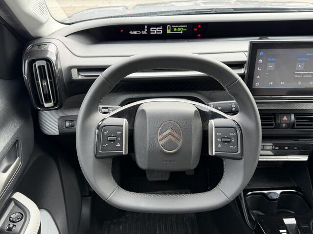 Citroen C3 Ë-C3 Max 113pk 44 kWh 100% Elektrisch * Navigatie * Climate & Cruise Control * Supermooi * L.M. Velgen * Achteruitrij Camera * Vingerhoets; Vierde Generatie Eersteklas Service. Al meer dan 100 jaar een begrip in de Brabantse Kempen.