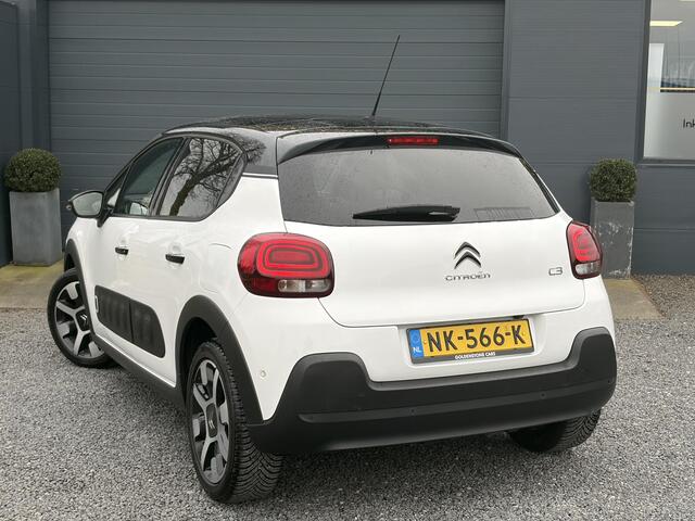 Citroen C3 1.2 PureTech S&S Shine Navi,Camera,Keyless,110pk,Clima,Cruise,Lm velgen,Pdc,Net beurt gehad,Rijstrooksensor,Bsd,N.A.P,Carplay,Apk tot 03-2027